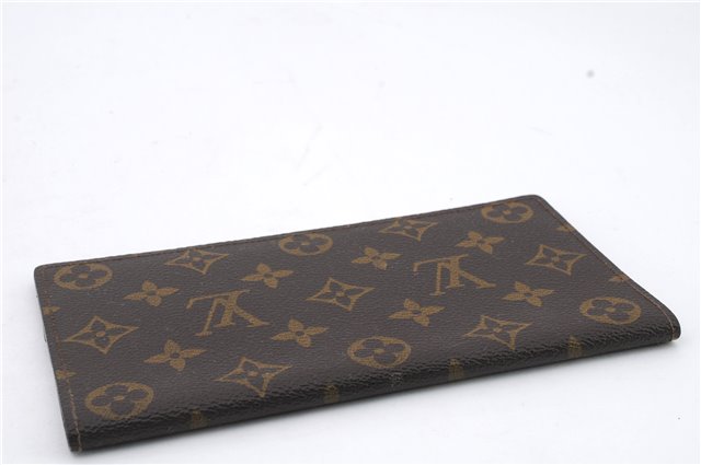 Auth LOUIS VUITTON Monogram Porte Chequier Double Long Wallet M62223 LV 5112C