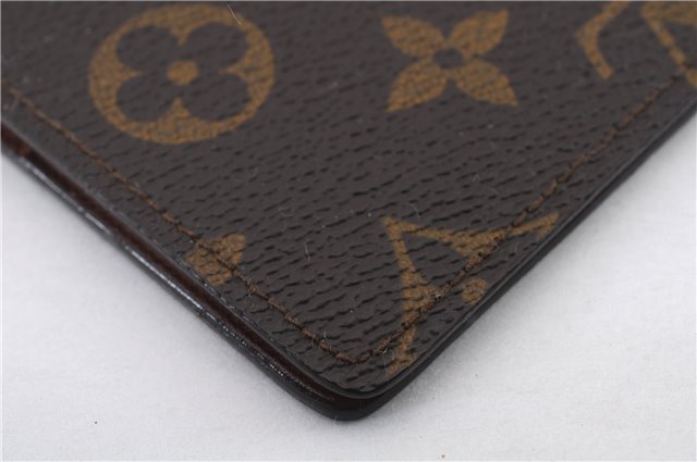 Auth LOUIS VUITTON Monogram Porte Chequier Double Long Wallet M62223 LV 5112C