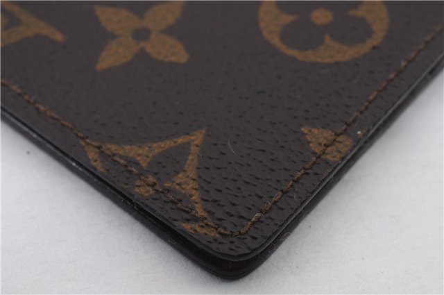 Auth LOUIS VUITTON Monogram Porte Chequier Double Long Wallet M62223 LV 5112C