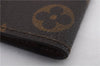 Auth LOUIS VUITTON Monogram Porte Chequier Double Long Wallet M62223 LV 5112C