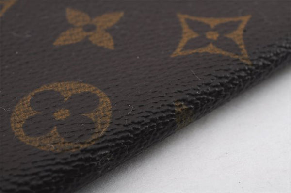 Auth LOUIS VUITTON Monogram Porte Chequier Double Long Wallet M62223 LV 5112C