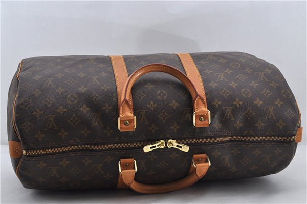 Authentic Louis Vuitton Monogram Keepall 50 Travel Boston Bag M41426 LV 5112E