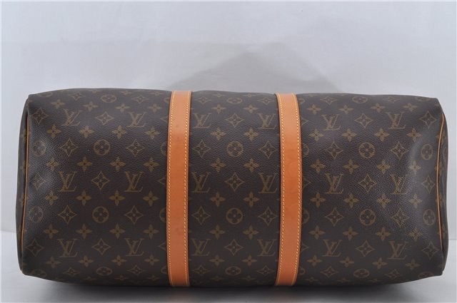 Authentic Louis Vuitton Monogram Keepall 50 Travel Boston Bag M41426 LV 5112E