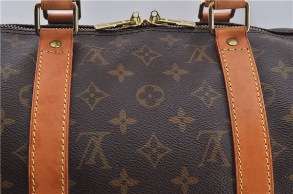 Authentic Louis Vuitton Monogram Keepall 50 Travel Boston Bag M41426 LV 5112E