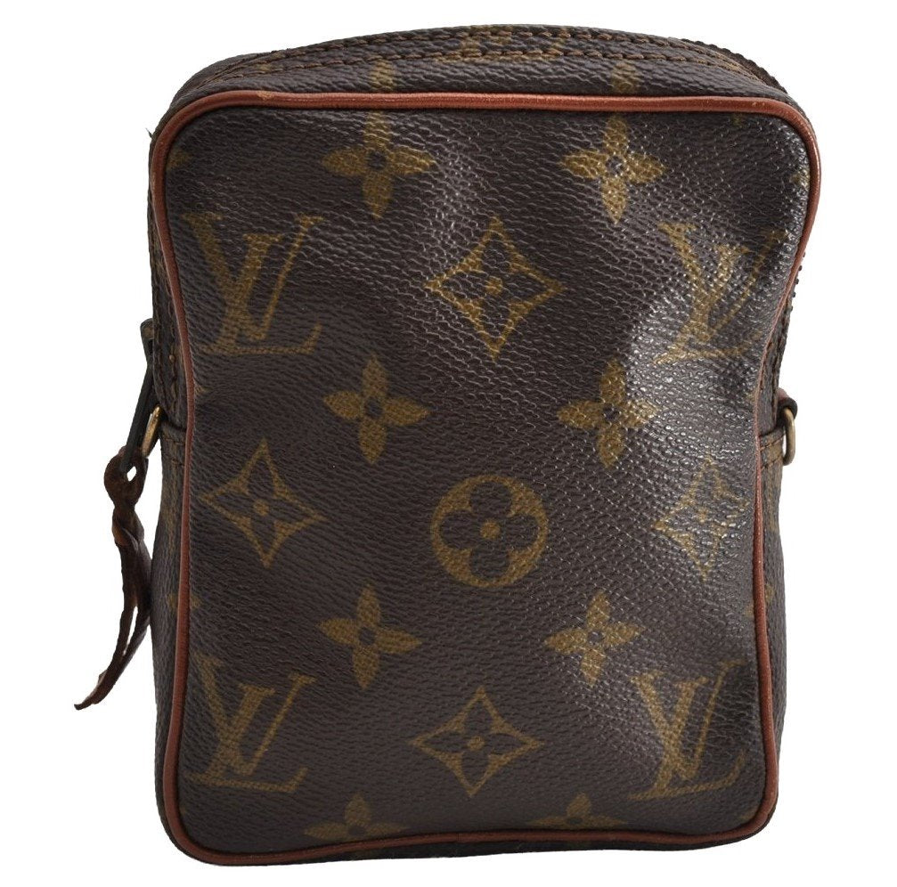Auth Louis Vuitton Monogram Mini Poche Danube Shoulder Bag Old Model Junk 5113I