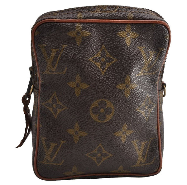 Auth Louis Vuitton Monogram Mini Poche Danube Shoulder Bag Old Model Junk 5113I