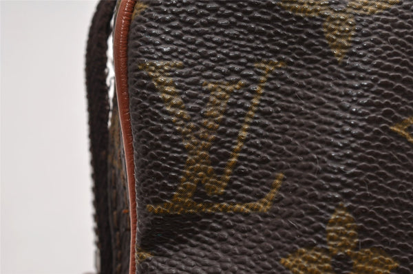 Auth Louis Vuitton Monogram Mini Poche Danube Shoulder Bag Old Model Junk 5113I