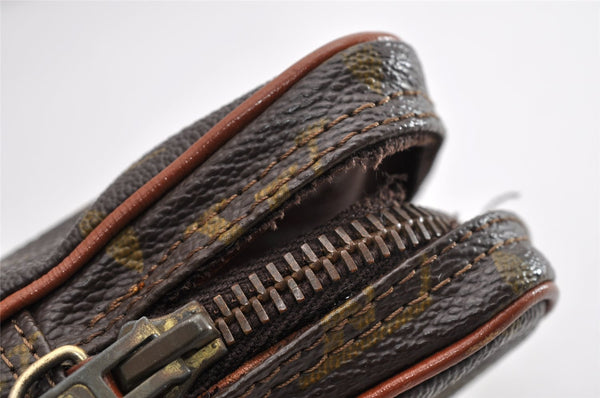 Auth Louis Vuitton Monogram Mini Poche Danube Shoulder Bag Old Model Junk 5113I