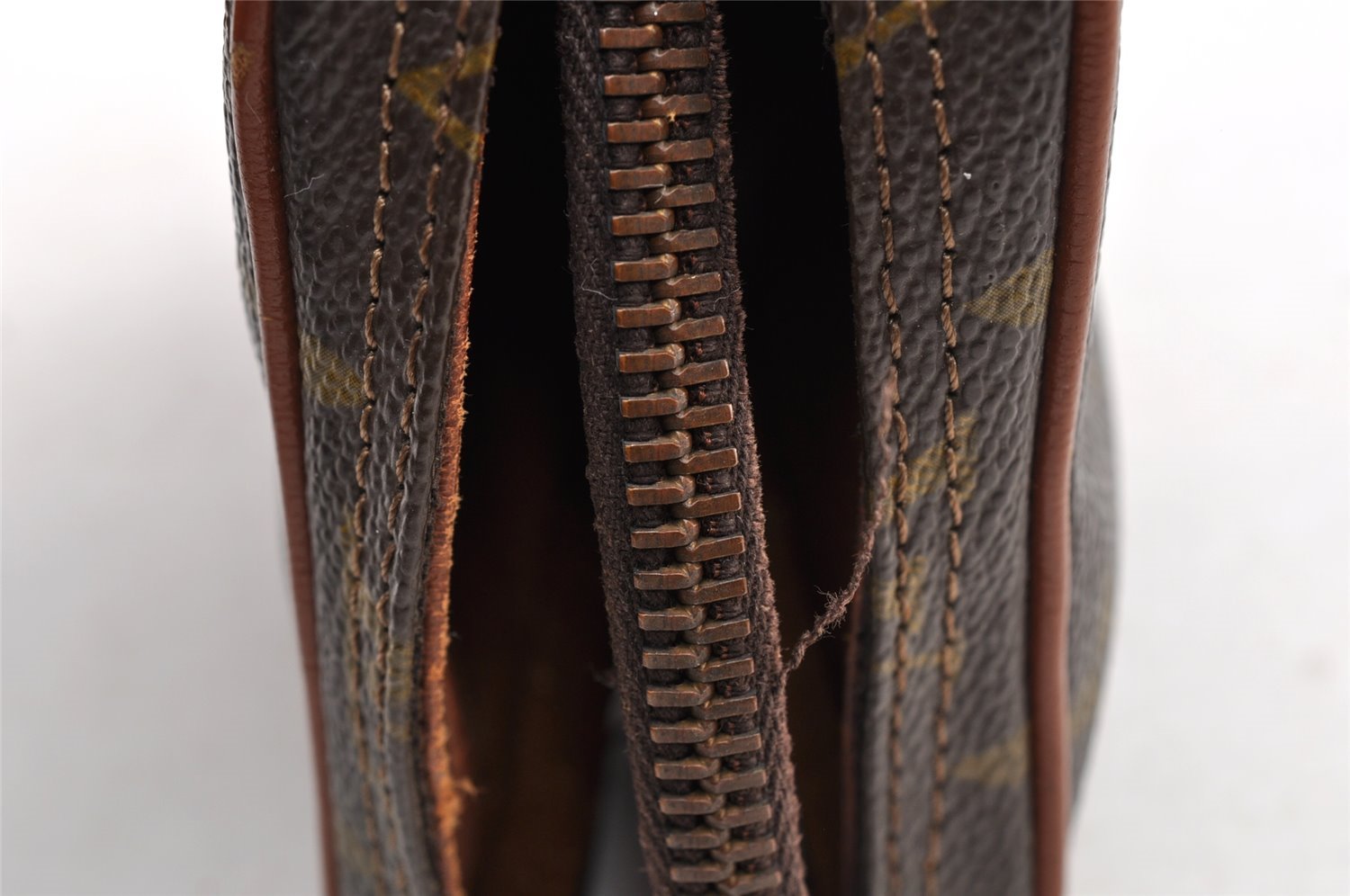 Auth Louis Vuitton Monogram Mini Poche Danube Shoulder Bag Old Model Junk 5113I