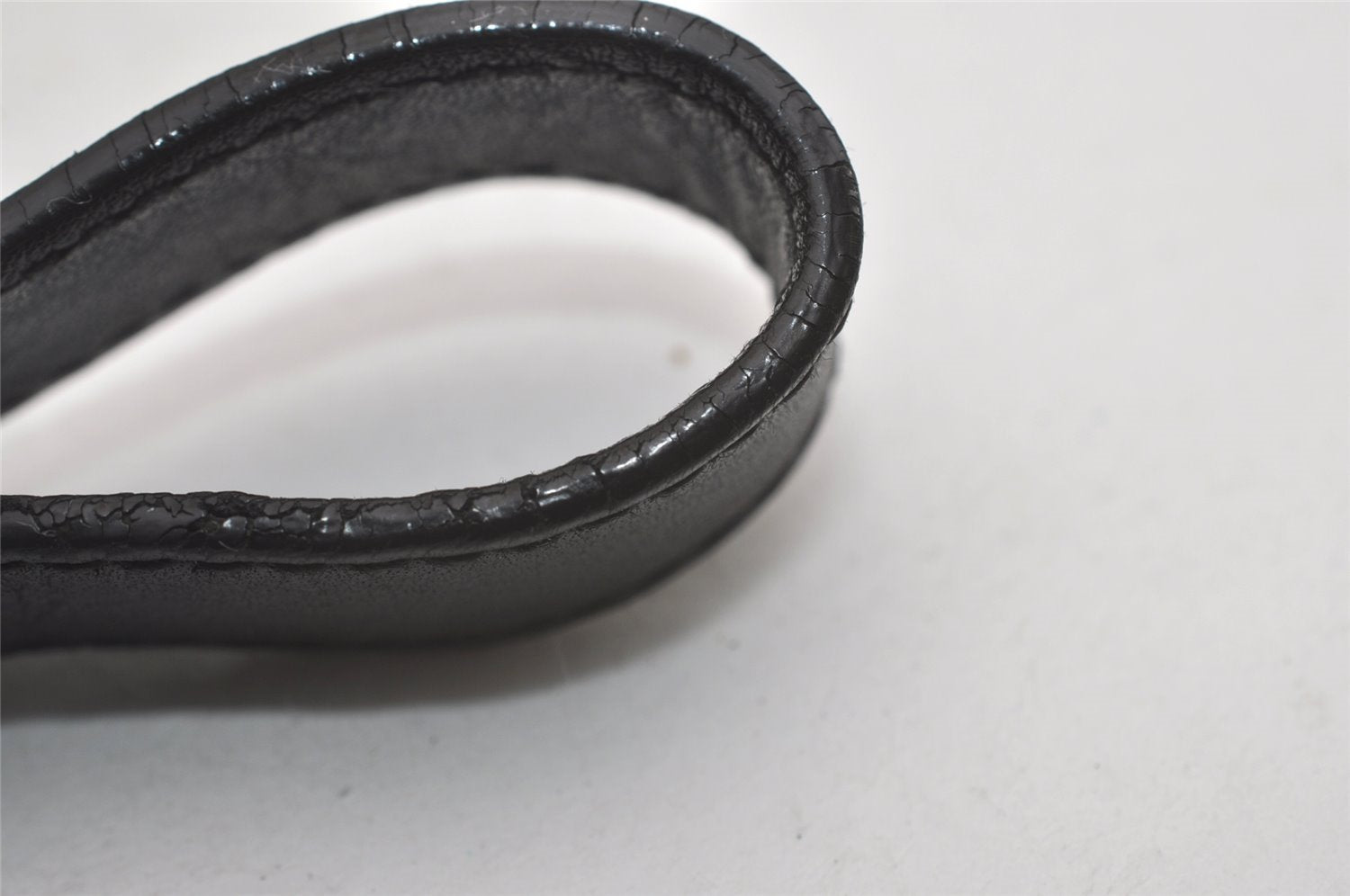 Authentic GUCCI Horsebit Motif Shoulder Crossbody Bag Leather 272396 Black 5114I