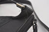 Authentic GUCCI Horsebit Motif Shoulder Crossbody Bag Leather 272396 Black 5114I