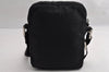Authentic FENDI Vintage Shoulder Cross Body Bag Purse Nylon Leather Black 5115I