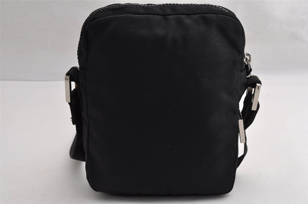 Authentic FENDI Vintage Shoulder Cross Body Bag Purse Nylon Leather Black 5115I