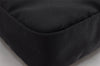 Authentic FENDI Vintage Shoulder Cross Body Bag Purse Nylon Leather Black 5115I
