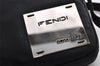 Authentic FENDI Vintage Shoulder Cross Body Bag Purse Nylon Leather Black 5115I