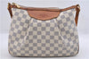 Auth Louis Vuitton Damier Azur Siracusa PM Shoulder Cross Bag N41113 LV 5117D