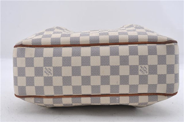 Auth Louis Vuitton Damier Azur Siracusa PM Shoulder Cross Bag N41113 LV 5117D