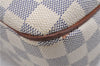 Auth Louis Vuitton Damier Azur Siracusa PM Shoulder Cross Bag N41113 LV 5117D