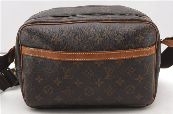 Authentic Louis Vuitton Monogram Reporter PM Shoulder Cross Bag M45254 LV 5117F