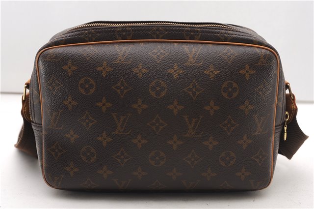 Authentic Louis Vuitton Monogram Reporter PM Shoulder Cross Bag M45254 LV 5117F