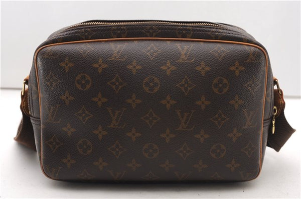 Authentic Louis Vuitton Monogram Reporter PM Shoulder Cross Bag M45254 LV 5117F