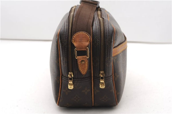 Authentic Louis Vuitton Monogram Reporter PM Shoulder Cross Bag M45254 LV 5117F