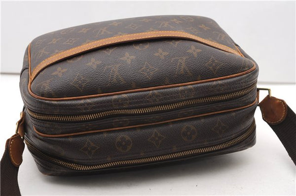 Authentic Louis Vuitton Monogram Reporter PM Shoulder Cross Bag M45254 LV 5117F