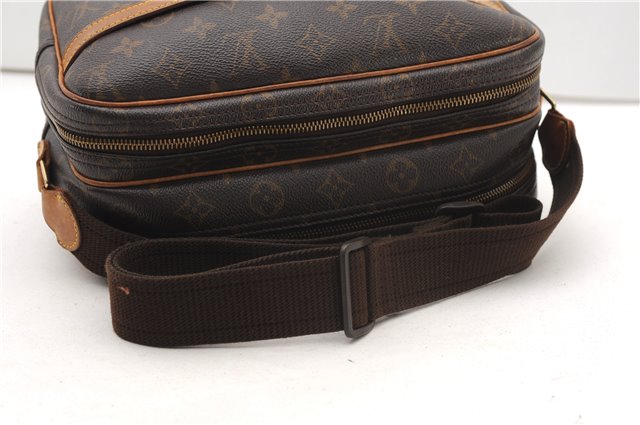 Authentic Louis Vuitton Monogram Reporter PM Shoulder Cross Bag M45254 LV 5117F
