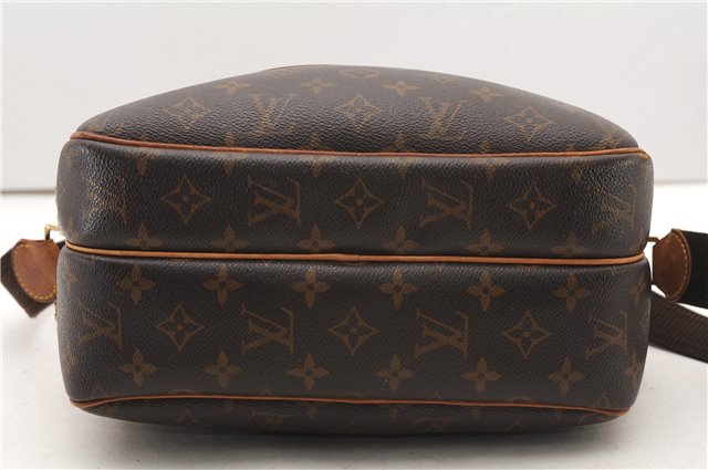 Authentic Louis Vuitton Monogram Reporter PM Shoulder Cross Bag M45254 LV 5117F