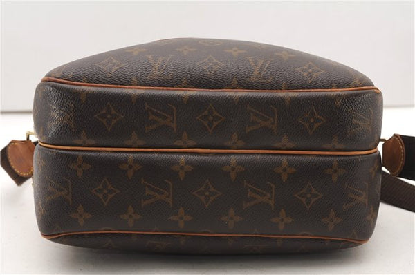 Authentic Louis Vuitton Monogram Reporter PM Shoulder Cross Bag M45254 LV 5117F
