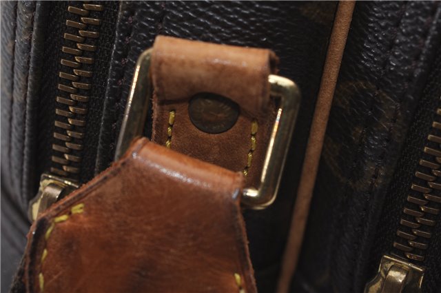 Authentic Louis Vuitton Monogram Reporter PM Shoulder Cross Bag M45254 LV 5117F