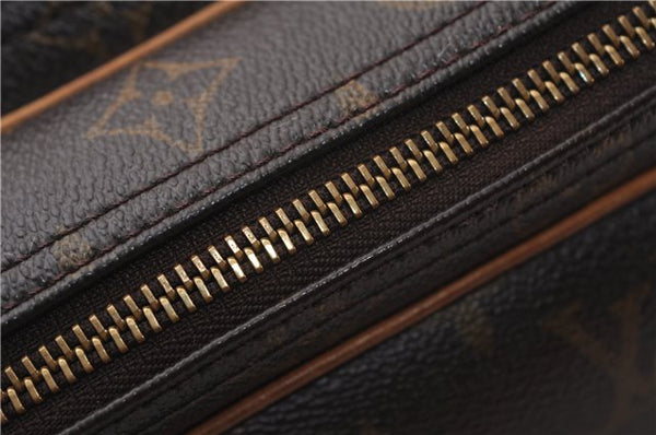 Authentic Louis Vuitton Monogram Reporter PM Shoulder Cross Bag M45254 LV 5117F