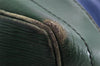 Authentic Louis Vuitton Epi Noe Bi-color Blue Green M44044 Drawstring Bag 5118I