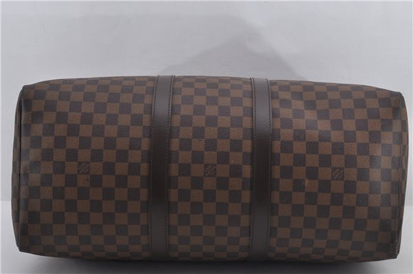 Authentic Louis Vuitton Damier Keepall 50 Travel Boston Bag N41427 LV 5119E