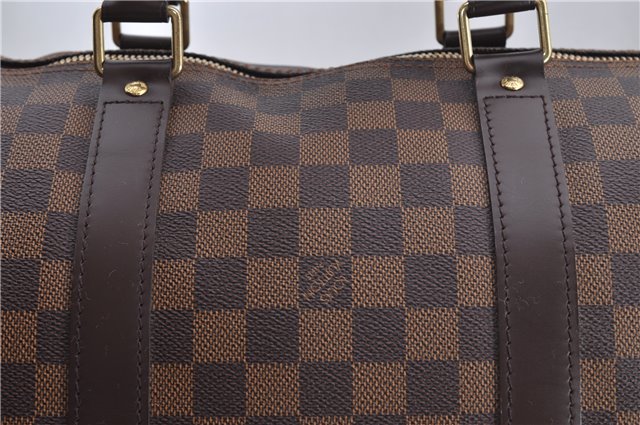 Authentic Louis Vuitton Damier Keepall 50 Travel Boston Bag N41427 LV 5119E