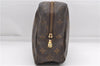 Auth Louis Vuitton Monogram Trousse Toilette 28 Clutch Hand Bag M47522 LV 5120D