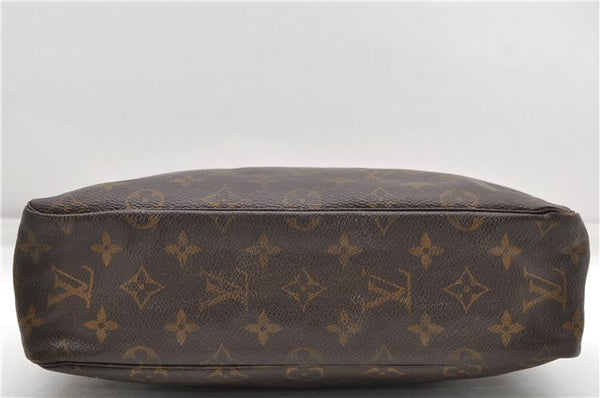 Auth Louis Vuitton Monogram Trousse Toilette 28 Clutch Hand Bag M47522 LV 5120D