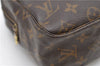 Auth Louis Vuitton Monogram Trousse Toilette 28 Clutch Hand Bag M47522 LV 5120D