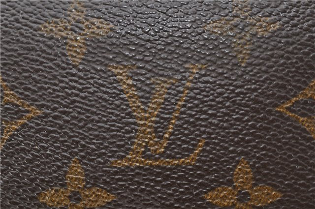 Auth Louis Vuitton Monogram Trousse Toilette 28 Clutch Hand Bag M47522 LV 5120D