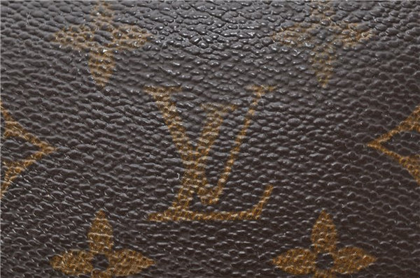 Auth Louis Vuitton Monogram Trousse Toilette 28 Clutch Hand Bag M47522 LV 5120D