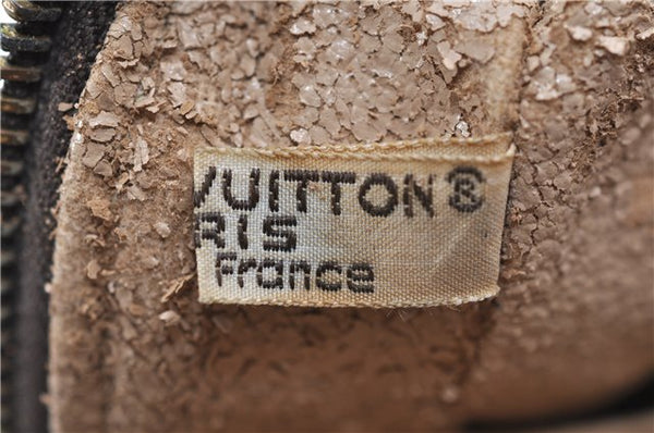 Auth Louis Vuitton Monogram Trousse Toilette 28 Clutch Hand Bag M47522 LV 5120D