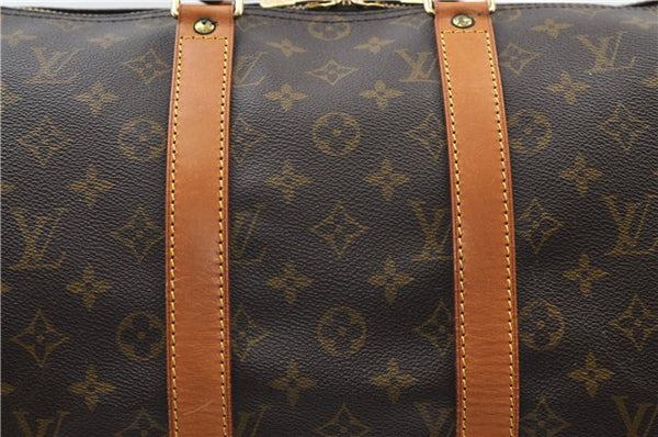 Authentic Louis Vuitton Monogram Keepall 45 Travel Boston Bag M41428 LV 5120E