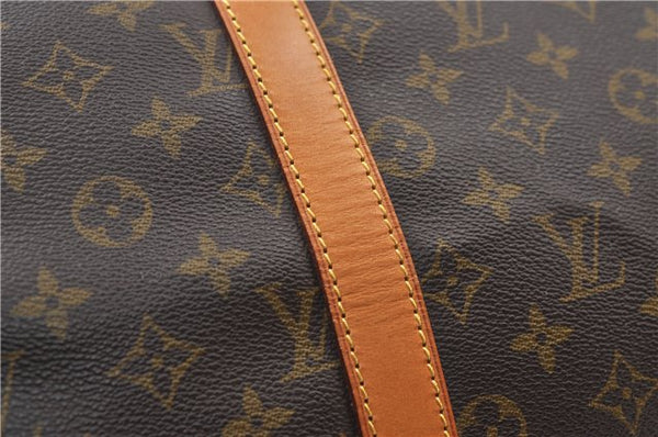 Authentic Louis Vuitton Monogram Keepall 45 Travel Boston Bag M41428 LV 5120E