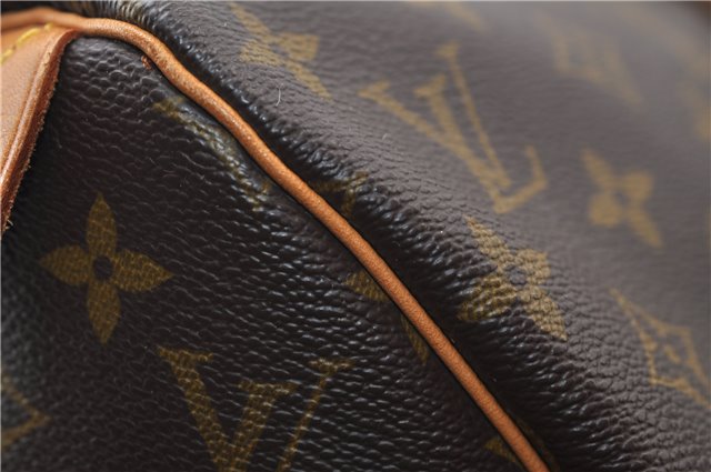 Authentic Louis Vuitton Monogram Keepall 45 Travel Boston Bag M41428 LV 5120E