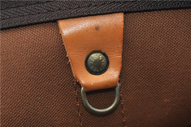 Authentic Louis Vuitton Monogram Keepall 45 Travel Boston Bag M41428 LV 5120E