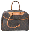 Authentic Louis Vuitton Monogram Deauville Hand Bag M47270 LV Junk 5123B