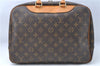 Authentic Louis Vuitton Monogram Deauville Hand Bag M47270 LV Junk 5123B