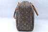 Authentic Louis Vuitton Monogram Deauville Hand Bag M47270 LV Junk 5123B