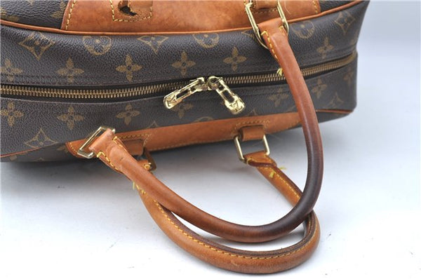 Authentic Louis Vuitton Monogram Deauville Hand Bag M47270 LV Junk 5123B
