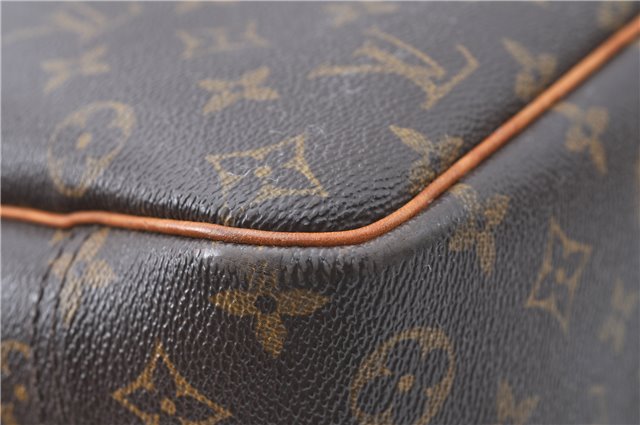 Authentic Louis Vuitton Monogram Deauville Hand Bag M47270 LV Junk 5123B